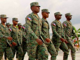 Soldats des forces armées d'haiti