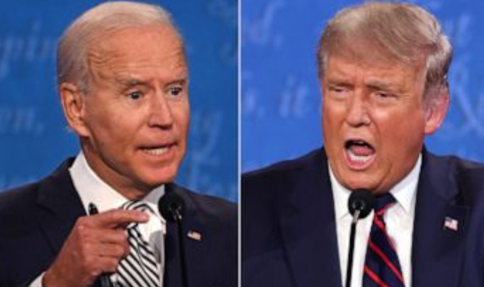 Vice President joe Biden et President Donald Trump 