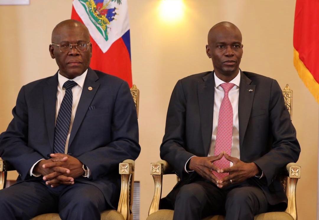 Jovenel Moïse Président et Joseph Jouthe PM