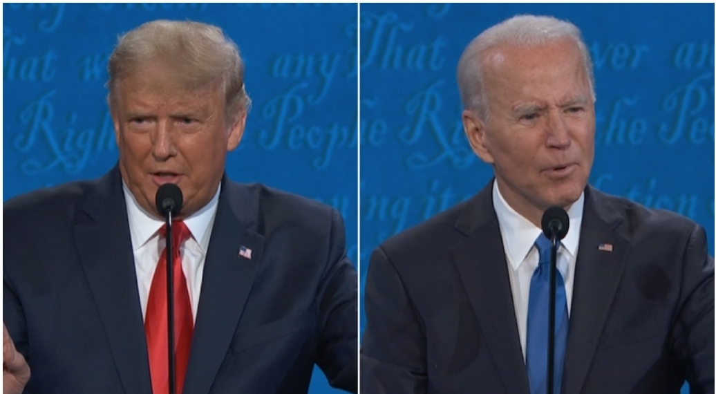 Vice Président joe Biden et Président Donald Trump