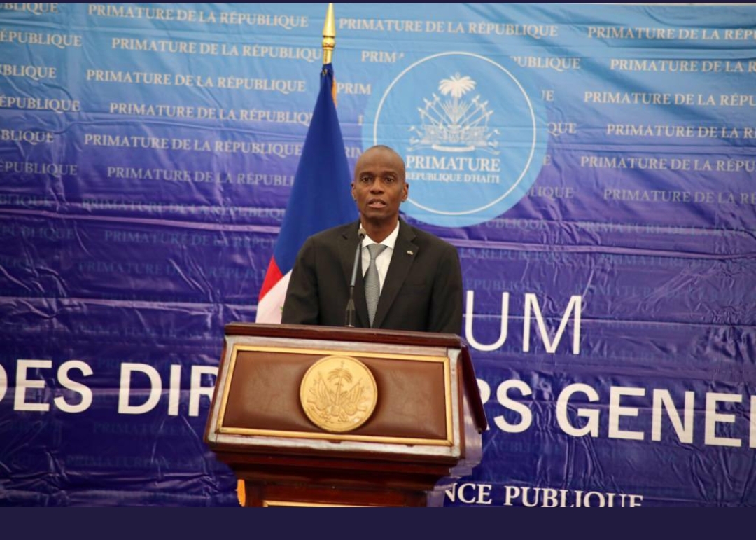 Jovenel Moise au Forum des Directeurs Généraux