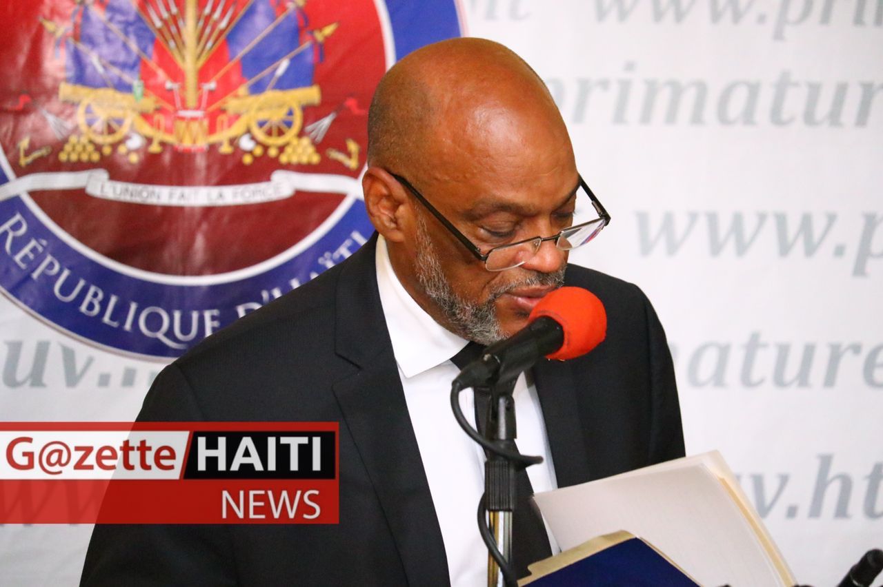 Ariel Henry, premier ministre 