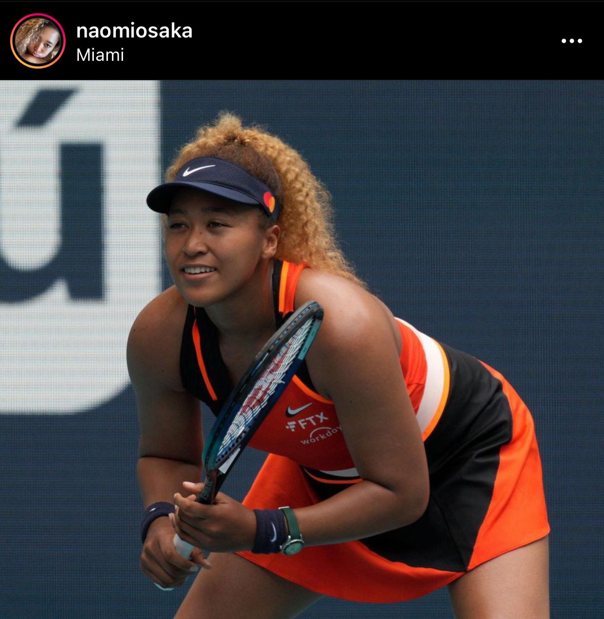 @Naomi Osaka