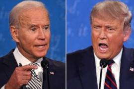 Vice President joe Biden et President Donald Trump 