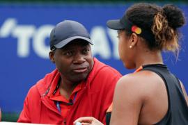 Naomi Osaka et son père Leonard Francois.