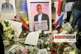 Hommage à Mikaben devant l'Accor Arena 